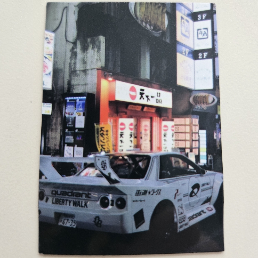 Liberty Walk Nissan Skyline R34 Street Scene Custom Magnet